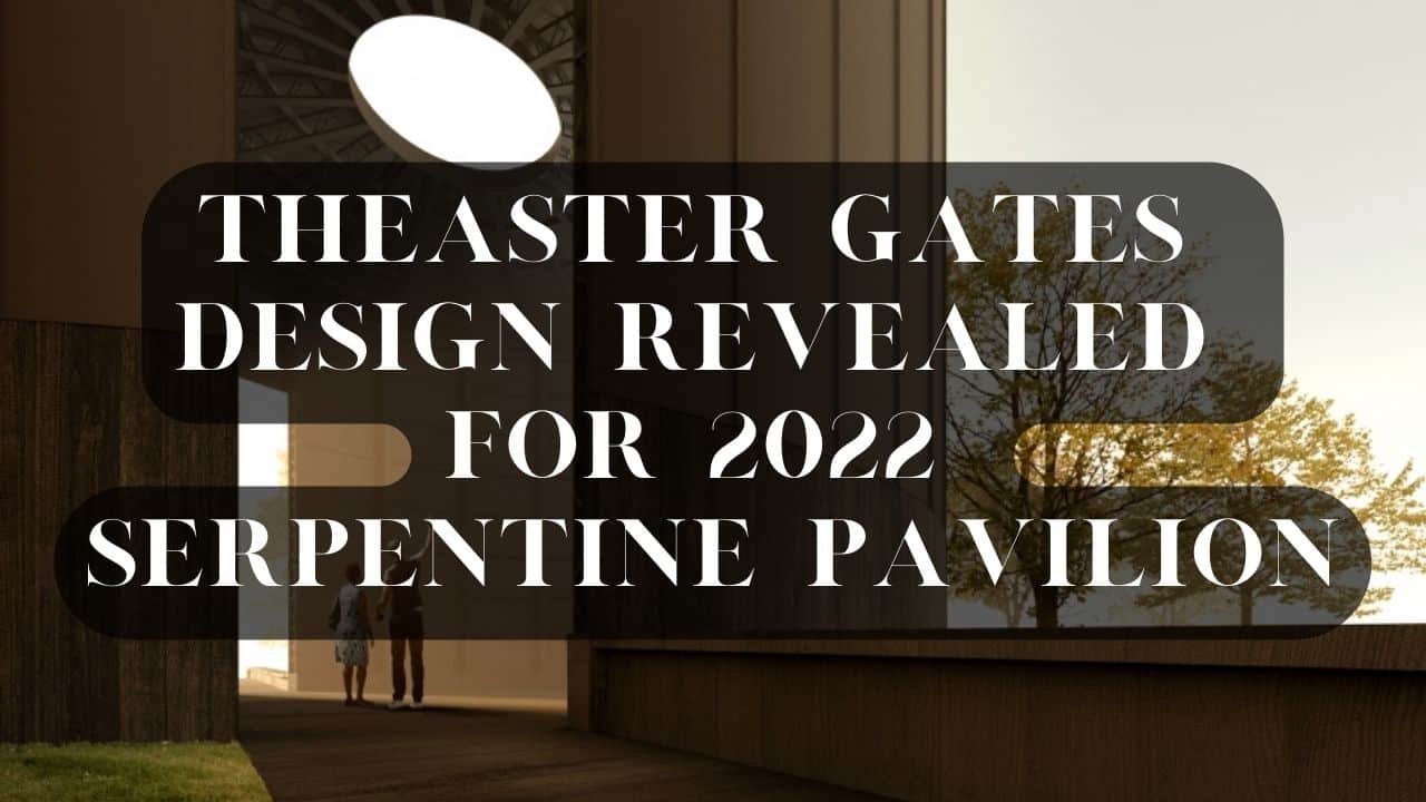 Theaster Gates Design Revealed for 2022 Serpentine Pavilion
